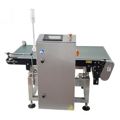 heavy duty checkweigher for large package weight verification checker